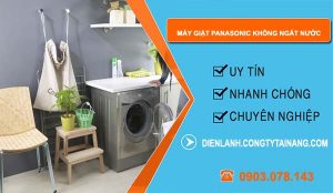 nguyên nhân máy giặt panasonic không ngắt nước