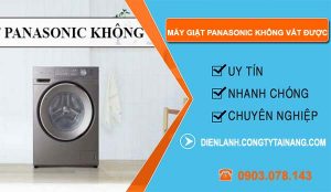 nguyên nhân máy giặt Panasonic không vắt được