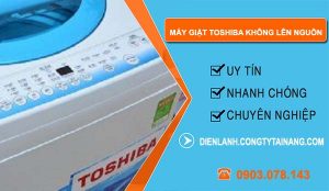 nguyên nhân máy giặt toshiba không lên nguồn