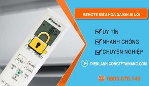 remote điều hòa daikin bị lỗi