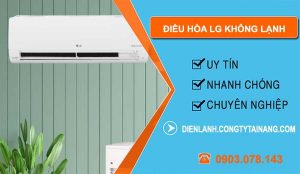 sửa điều hòa lg không lạnh