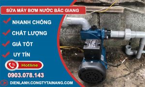 Sửa Máy Bơm Nước Bắc Giang