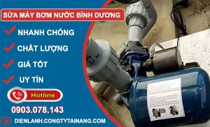Sửa Máy Bơm Nước Bình Dương