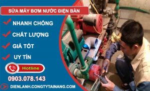 Sửa Máy Bơm Nước Điện Bàn