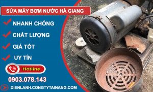 Sửa Máy Bơm Nước Hà Giang