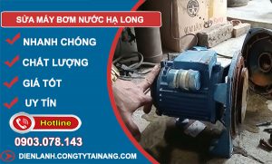 Sửa Máy Bơm Nước Hạ Long