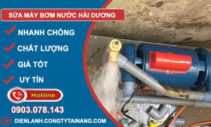 Sửa Máy Bơm Nước Hải Dương