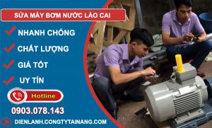 Sửa Máy Bơm Nước Lào Cai