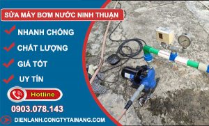 Sửa Máy Bơm Nước Ninh Thuận