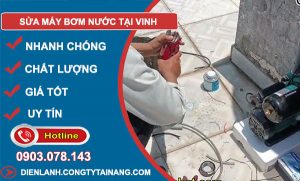 Sửa Máy Bơm Nước ở Vinh