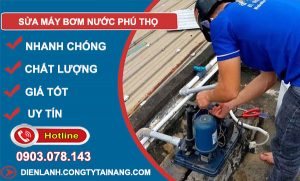 Sửa Máy Bơm Nước Phú Thọ