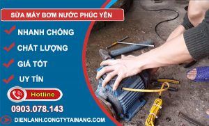 Sửa Máy Bơm Nước Phúc Yên