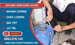 Sửa Máy Bơm Nước Sa Đéc