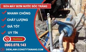 Sửa Máy Bơm Nước Sóc Trăng