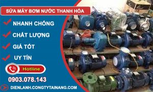 Sửa Máy Bơm Nước Tại Thanh Hóa