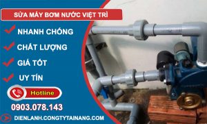 Sửa Máy Bơm Nước Việt Trì