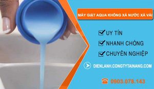 máy giặt aqua không xả nước xả vải