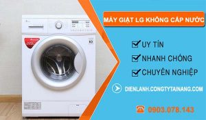 sửa máy giặt lg không cấp nước