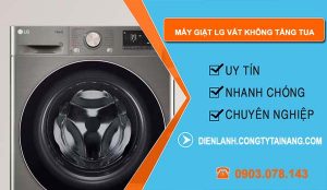 sửa máy giặt lg vắt không tăng tua