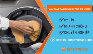 sửa máy giặt samsung không xả nước