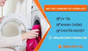 sửa máy giặt samsung vắt không khô