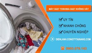 sửa máy giặt toshiba giặt không vắt