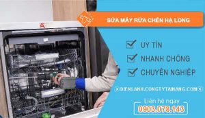 sửa máy rửa chén hạ long