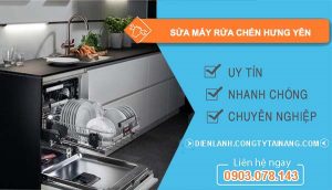 sửa máy rửa chén hưng yên