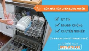 thợ sửa máy rửa chén long xuyên