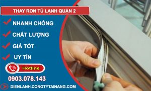 Thay ron tủ lạnh Quận 2