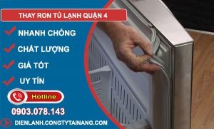 Thay Ron Tủ Lạnh Quận 4