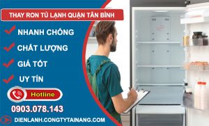 Thay Ron Tủ Lạnh tại Tân Bình