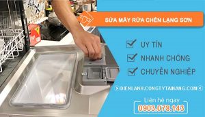 thợ sửa máy rửa chén lạng sơn