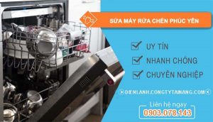 thợ sửa máy rửa chén phúc yên