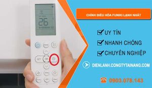 chỉnh điều hòa funiki lạnh nhất