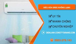 điều hòa gree không lạnh