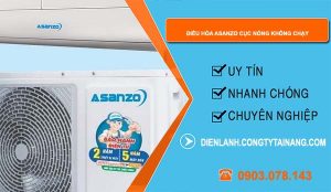 nguyên nhân điều hòa asanzo cục nóng không chạy
