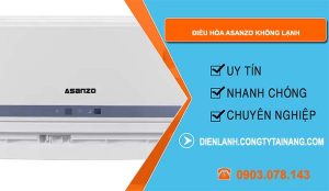 nguyên nhân điều hòa asanzo không lạnh