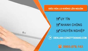 nguyên nhân điều hòa lg không lên nguồn