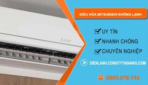 nguyên nhân điều hòa mitsubishi không lạnh