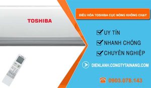 nguyên nhân điều hòa toshiba cục nóng không chạy