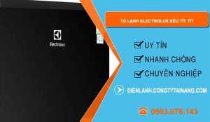 nguyên nhân tủ lạnh electrolux kêu tít tít