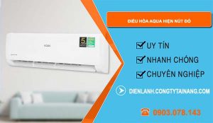 sửa điều hòa aqua hiện nút đỏ