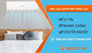 sửa điều hòa casper mở không lên
