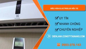 sửa điều hòa euctrolux kêu to