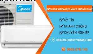 sửa điều hòa midea cục nóng không chạy