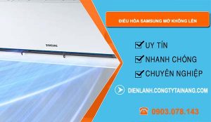 sửa điều hòa samsung mở không lên