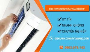 sửa điều hòa samsung tắt vẫn hiện số 1