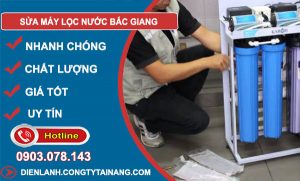 Sửa Máy Lọc Nước Bắc Giang