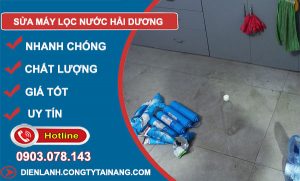 Sửa Máy Lọc Nước Hải Dương